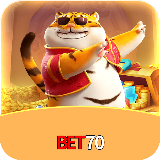 Imagem promocional da BET70 mostrando a plataforma e suas vantagens